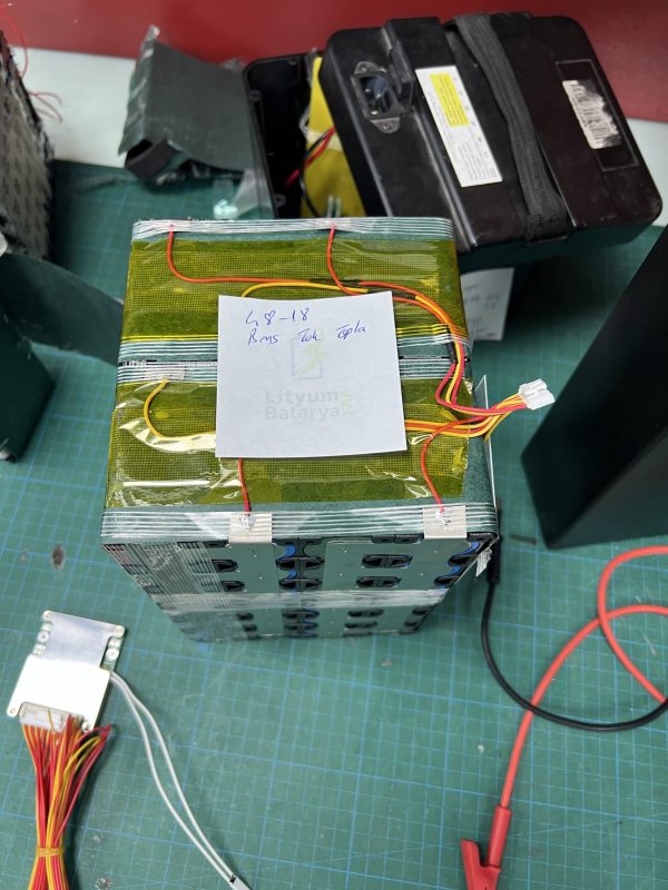 48 volt 24 ah lifepo4 Batarya paketi - Görsel 4