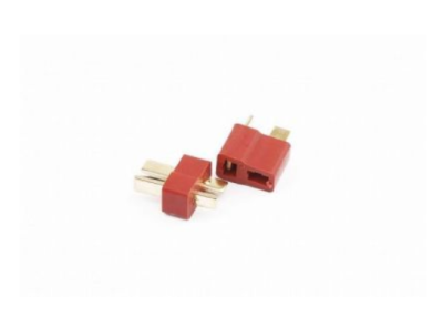 T Plug Dişi Erkek Soket Seti (Bordo Renk) - Görsel 2