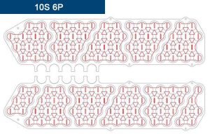 Suluk tipi batarya kutusu 65 pilli