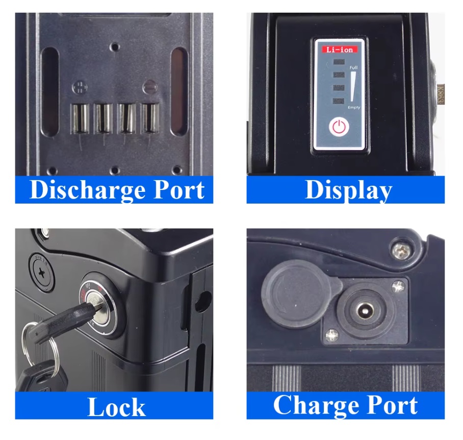 Elektrikli Bisiklet Batarya Kutusu (Katlanır Bisikletler İçin) - Görsel 7